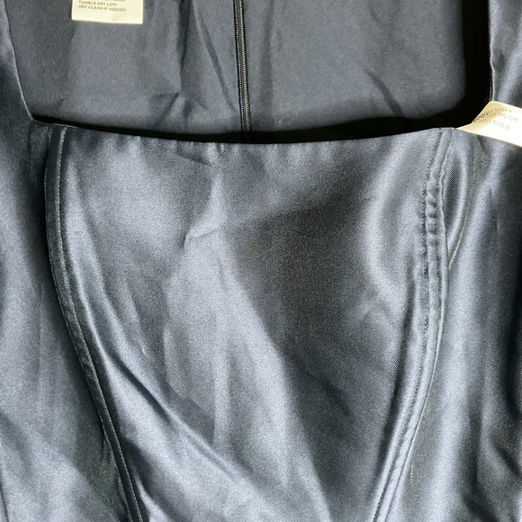 ALFRED SUNG Deep Blue Formal Maxi Dress - Picture 7 of 16